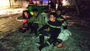 Cháy, nổ kinh hoàng công ty hóa chất: Hơn chục cảnh sát bị thương