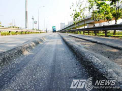 Đại lộ nghìn tỷ hiện đại nhất TP.HCM sụt lún, bẫy người đi đường