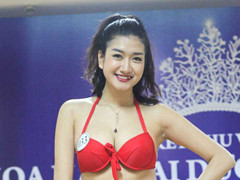 Nóng với phần thi bikini của Hoa hậu Đại dương