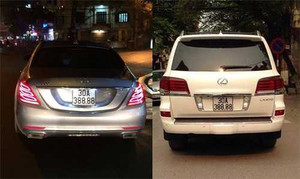 Hai xe sang dùng biển 'độc': Truy tìm chiếc xe Lexus