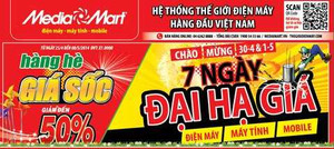 7 ngày đại hạ giá tại Media Mart