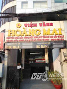 Tiệm vàng bị khám xét: Chủ nhân hoảng loạn, ngừng hoạt động