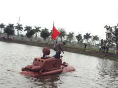 Tàu ngầm Trường Sa có thể thử nghiệm ở đảo Tuần Châu