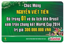 Cuồng nhiệt cùng Castrol, đoạt vé tới Brasil