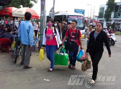 Miền Đông ùn tắc, miền Tây thông thoáng sau kỳ nghỉ dài