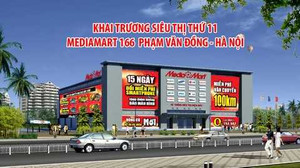 Media Mart sắp khai trương đại siêu thị điện máy thứ 11