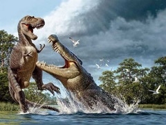 Phát hiện mới về cá sấu khổng lồ cổ đại săn khủng long