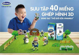 Chương trình khuyến mại 'Thế giới sữa Vinamilk của em'