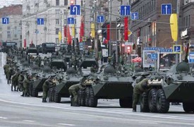 Clip: Nga chuẩn bị rầm rộ cho Ngày Chiến thắng