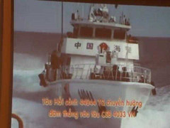 Clip: Tàu Hải cảnh TQ lao thẳng vào tàu Cảnh sát biển VN