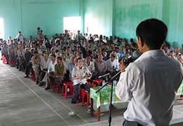 Ngư dân Lý Sơn mít-tinh phản đối Trung Quốc