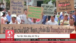 Video: Dân khắp cả nước xuống đường phản đối Trung Quốc