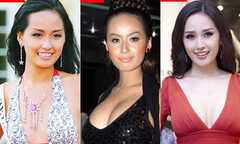 Mai Phương Thúy trước và sau nghi án nâng cấp vòng một