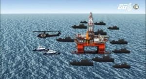 Video: Hai tàu vận tải đổ bộ TQ trang bị tên lửa đối không sẵn sàng đâm tàu VN