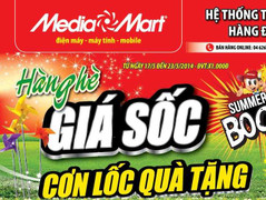 MediaMart bán điều hòa giá sốc