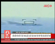 Clip: Tàu cá vỏ sắt Trung Quốc chủ động đâm va tàu Việt Nam