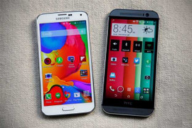 Giá Galaxy S5, HTC One M8 xách tay hạ nhiệt