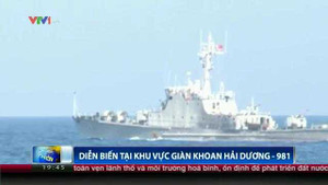 Video: TQ thêm tàu pháo, tàu hộ vệ tên lửa bảo vệ giàn khoan trái phép