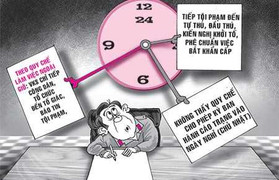 Ký cáo trạng vào Chủ nhật, được không?