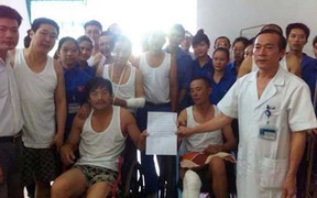 Thư xúc động của công nhân Trung Quốc gửi bác sĩ Việt Nam