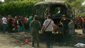 Xót lòng 31 trẻ chết cháy trong xe buýt