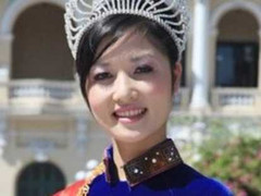 Lộ ảnh hoa hậu Triệu Thị Hà thời thơ ấu