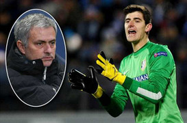 Courtois yêu sách khiến Mourinho đau đầu