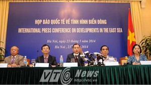 Đang trực tiếp họp báo quốc tế lần 3 về tình hình Biển Đông