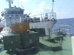 Tàu Trung Quốc như bóng ma thình lình áp sát tàu Việt Nam