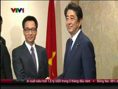 Video: Phó Thủ tướng Vũ Đức Đam hội kiến Thủ tướng Nhật Bản và Singapore