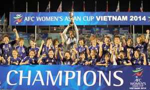 Nữ Nhật Bản đăng quang giải châu Á