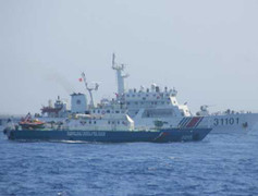 Tàu Trung Quốc chĩa súng vào tàu thực thi pháp luật Việt Nam