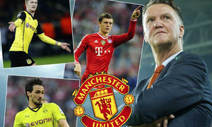 Van Gaal chốt 4 mục tiêu phải mua bằng mọi giá