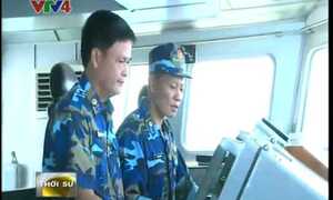 Video: Cảnh sát biển Việt Nam yêu cầu Trung Quốc dời giàn khoan