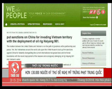 Hơn 130.000 người ký thư đề nghị Mỹ trừng phạt Trung Quốc