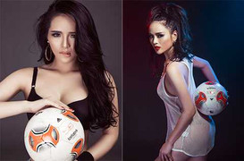 Lại Hương Thảo tung bộ ảnh gợi cảm nhất World Cup 2014