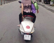 Xe tay ga đắt tiền Vespa biển ngũ quý 1 ở Vĩnh Long