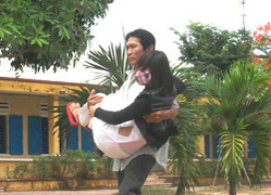 Một thí sinh bị tai nạn giao thông khi đi thi