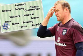 Tin sáng 4/6: Rooney mất suất đá cắm ở ĐT Anh