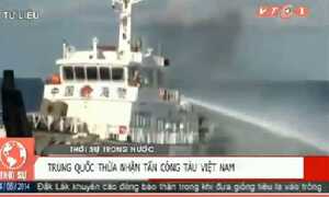 Trung Quốc lần đầu thừa nhận tấn công tàu Việt Nam