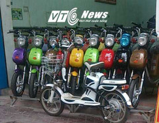 Xe đạp điện Trung Quốc kín phố Hải Phòng: 'Bọn em nhập lậu đấy!'