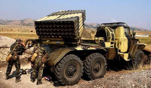 Quân đội Ukraine nã tên lửa vào Slavyansk