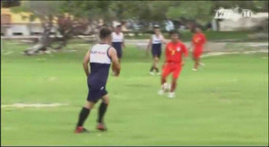 Video: Hải quân Việt Nam - Philippines giao hữu bóng đá