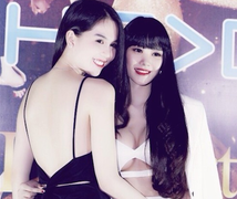 Ngọc Trinh khoe trọn lưng trần gợi cảm