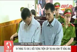 Tuyên án 2 đối tượng trộm cắp trong vụ gây rối Vũng Áng