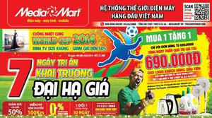 7 ngày đại hạ giá tại MediaMart