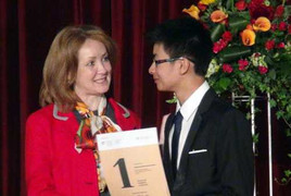 Học sinh Việt chiến thắng cuộc thi Olympic tiếng Nga