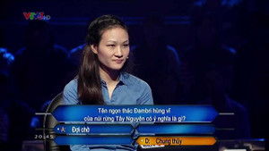 Clip: Cô gái được mệnh danh 'Thánh nhọ' trong Ai là triệu phú