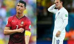Giày vàng World Cup 2014: Ronaldo, Rooney sớm 'out'