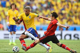 Trực tiếp World Cup 2014 bảng A: Brazil - Mexico